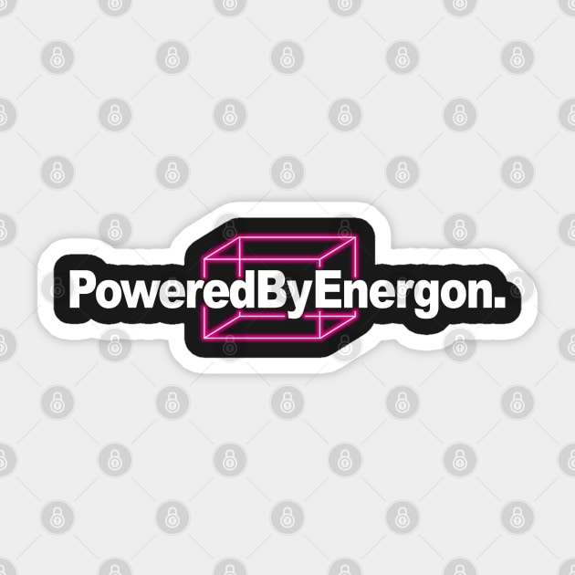 TF - Powered by Energon (Alternative) Sticker by DEADBUNNEH